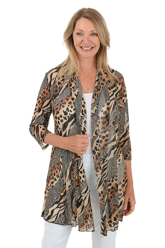 Wild Side Mesh Cardigan